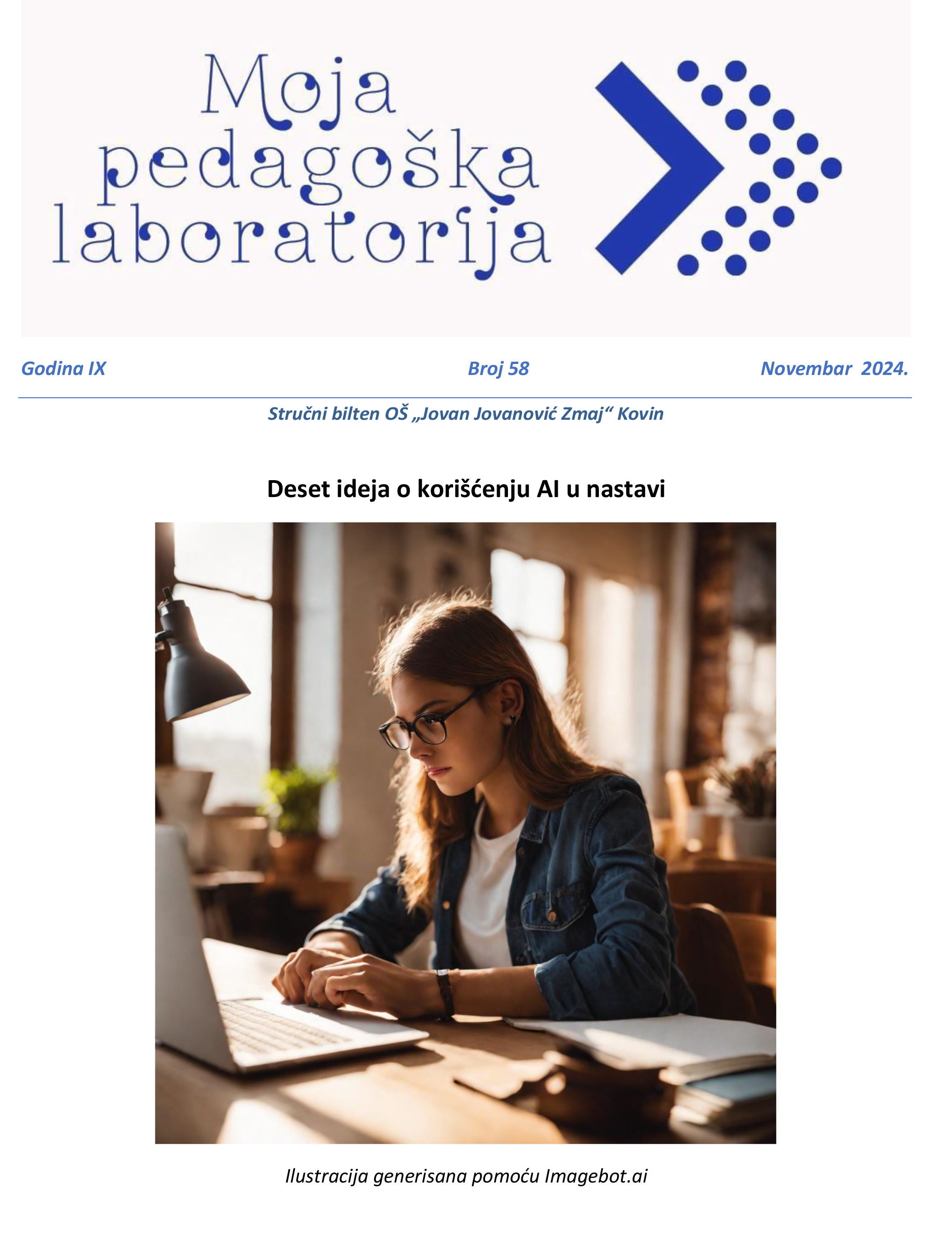 Inovativni pristupi nastavi informatike
