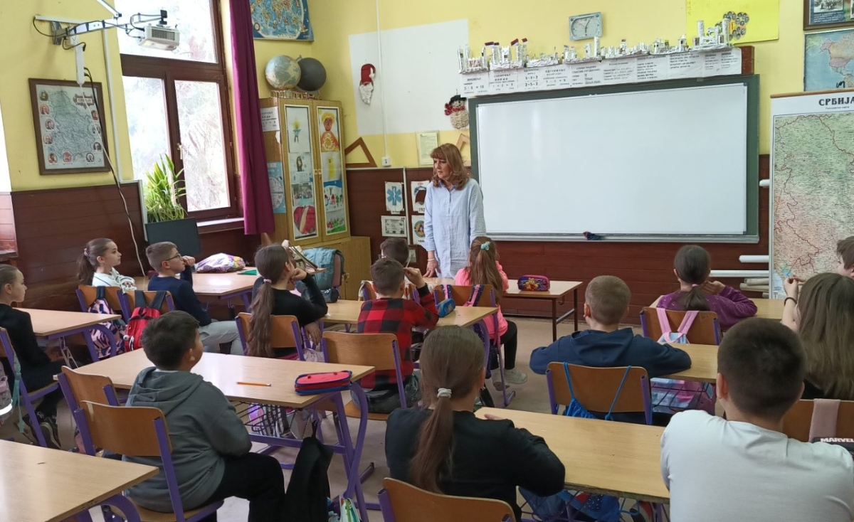 Предавање о пубертету у четвртим разредима