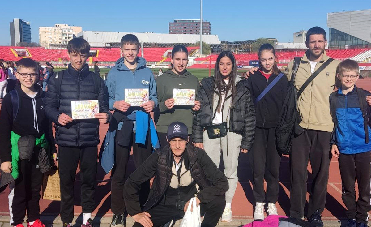 Атлетика - Mеђуокружно такмичењe у Новом Саду