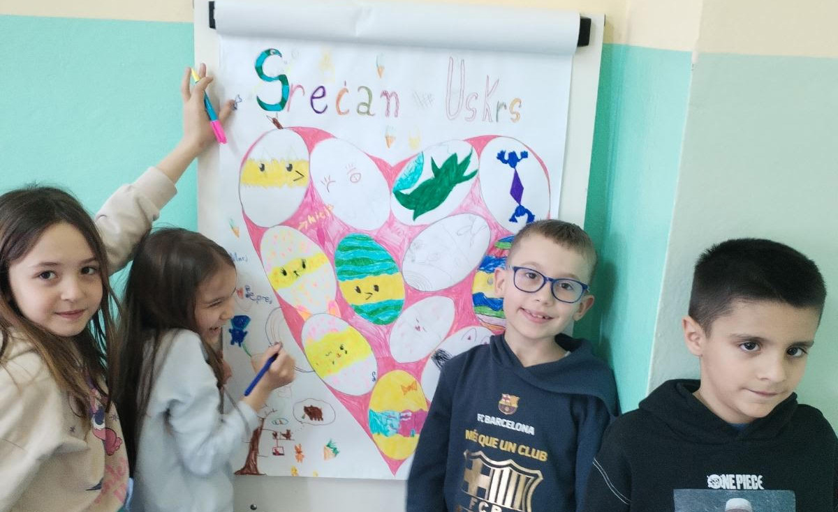 Радови ученика у Продуженом боравку у ишчекивању Ускрса – Срећан Ускрс!